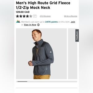 Eddie bauer quarter zip